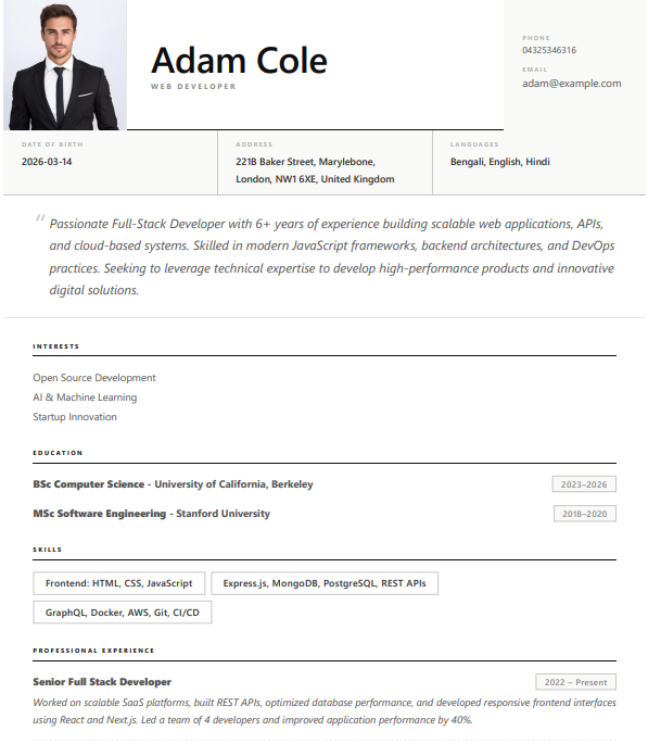 Affiliate Marketing Website